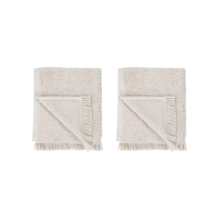 Blomus Frino gastendoek 30x50 set van 2 moonbeam
