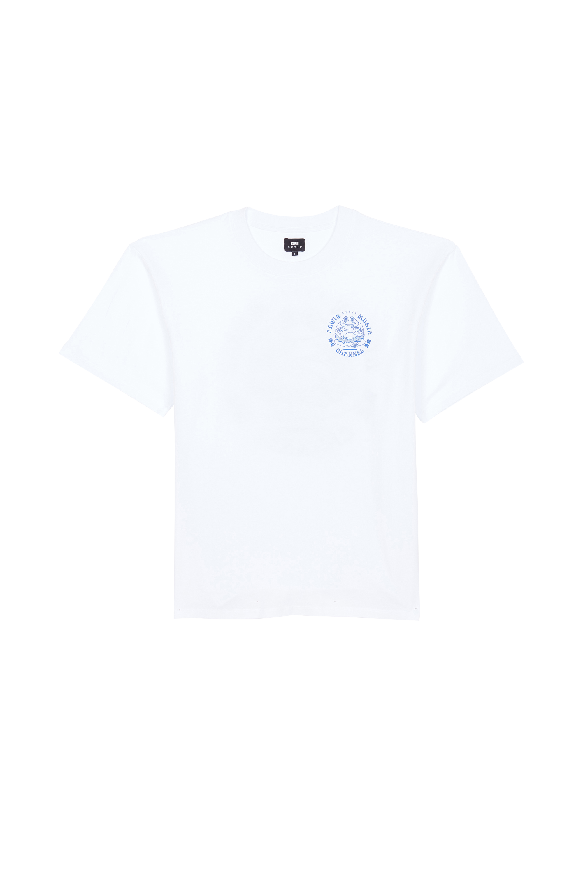 EDWIN T-shirt EDWIN MUSIC Blanc