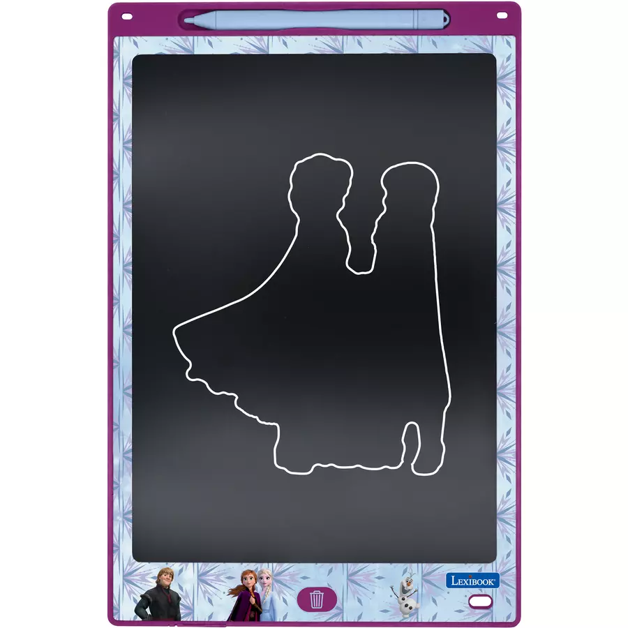 LEXIBOOK  Die Eiskönigin 8,5’’ E-Ink Magic Tab mit Schablonen