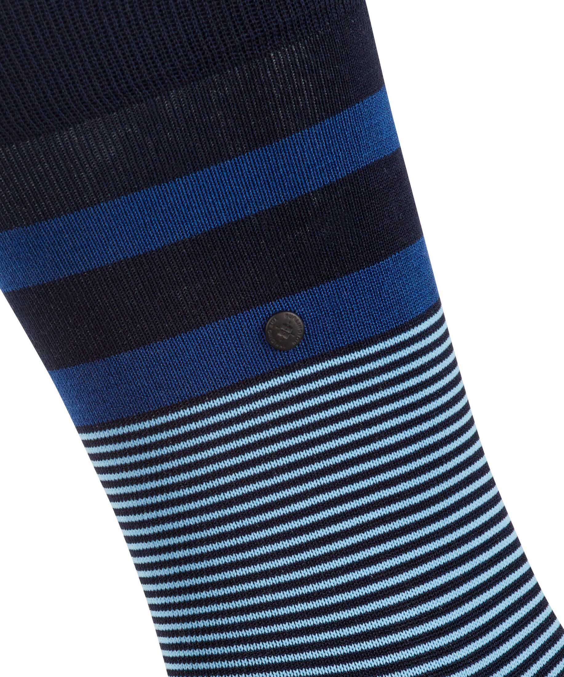 Burlington| Herren Socken Black Stripe