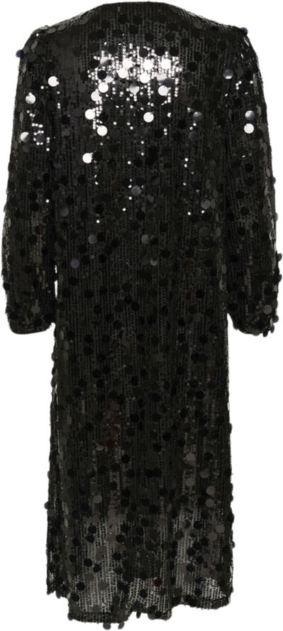 Cream CRShine Dress Pitch black