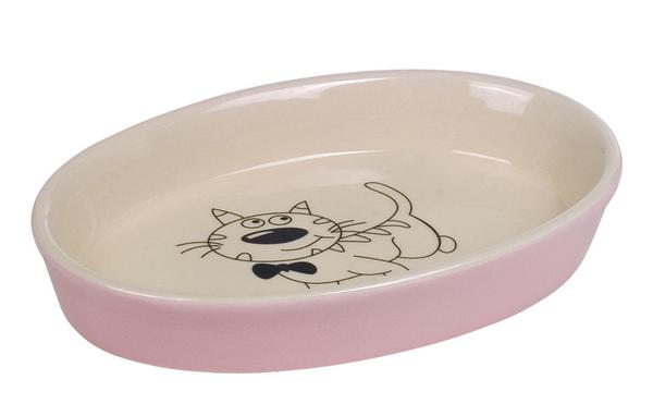 Nobby Keramikschale, pink/beige, ca.