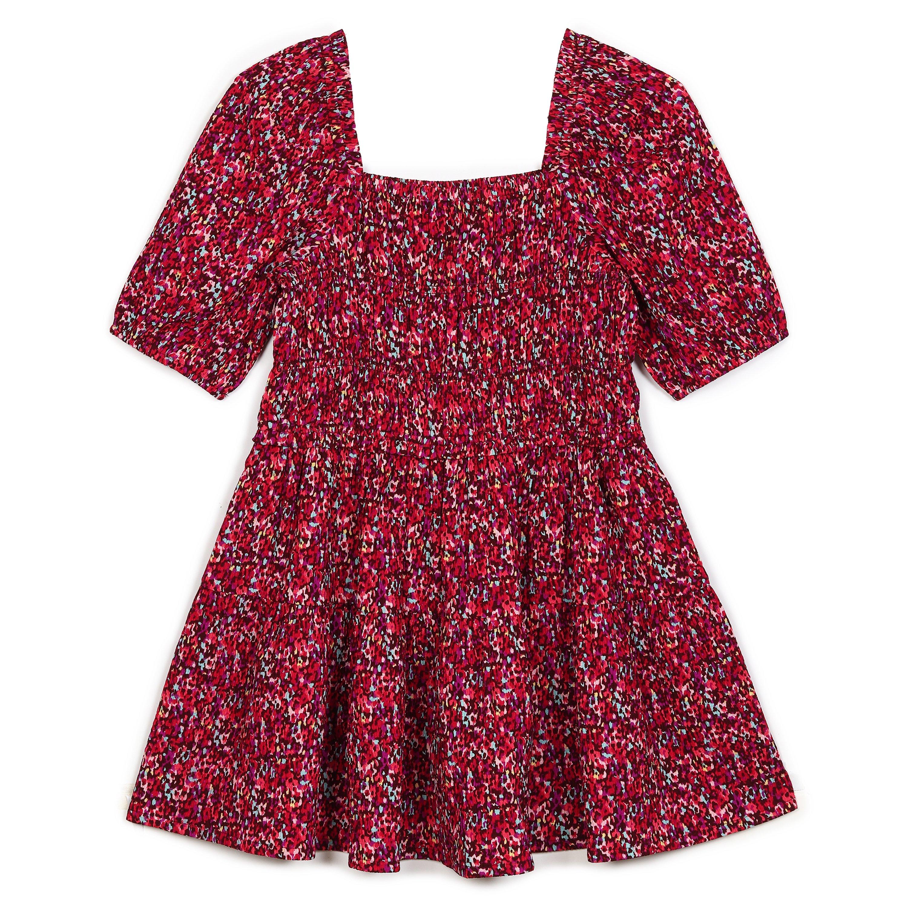 Be You Older Older Girls Puff Sleeve Dress