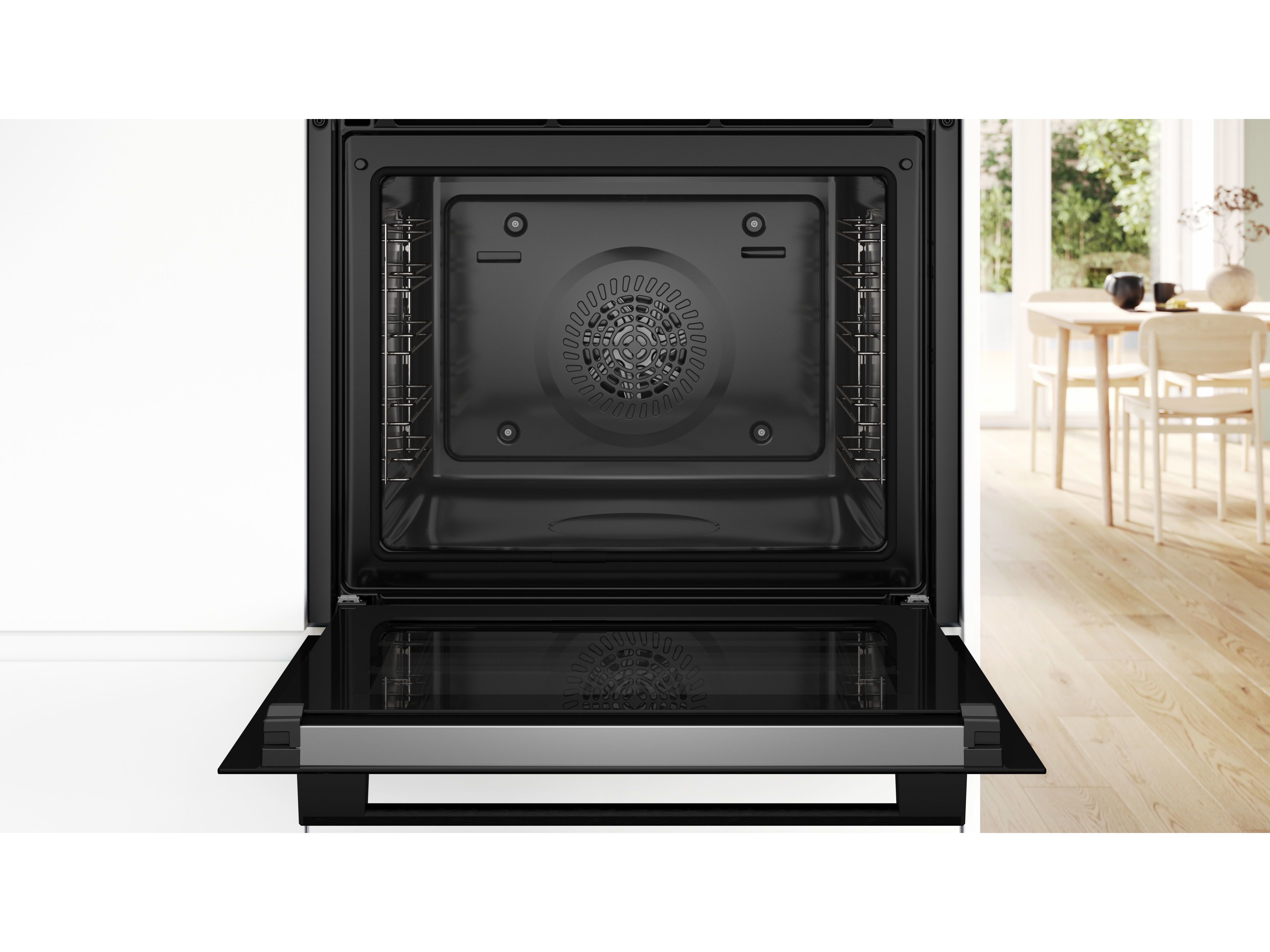 FORNO MULTIFUNÇÕES BOSCH HBA572BB3F PIROLITICO AIR FRY A  71L