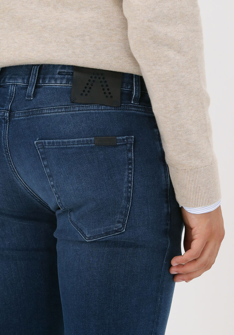 ALBERTO blauwe alberto slim fit jeans slim