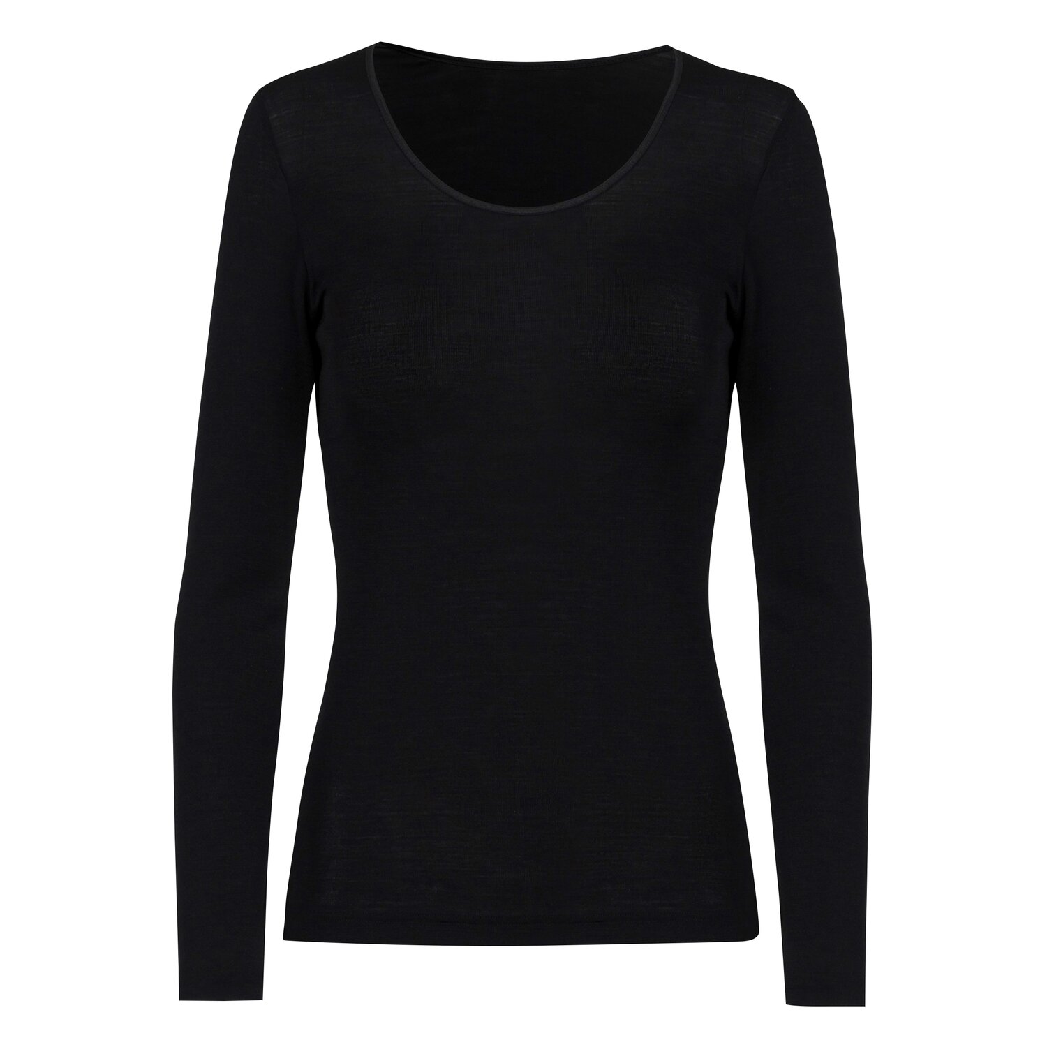 mey Merinoshirt Spencer Serie Exquisite - black