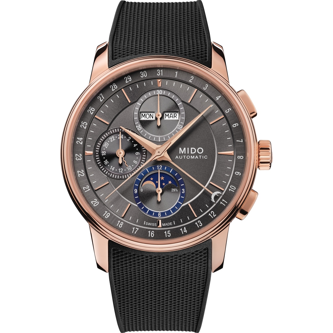 Mido Baroncelli III Automatik Chronograph Moonphase