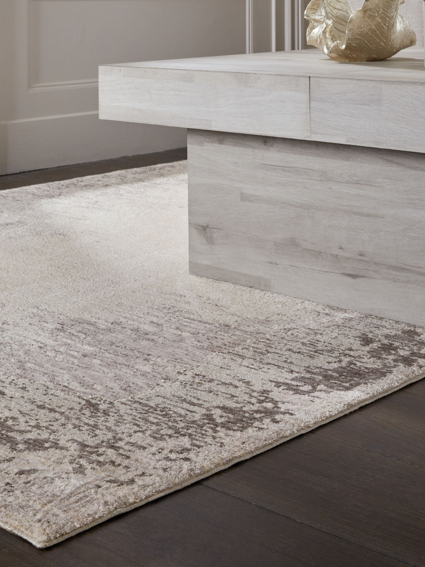 Abstract Border Rug