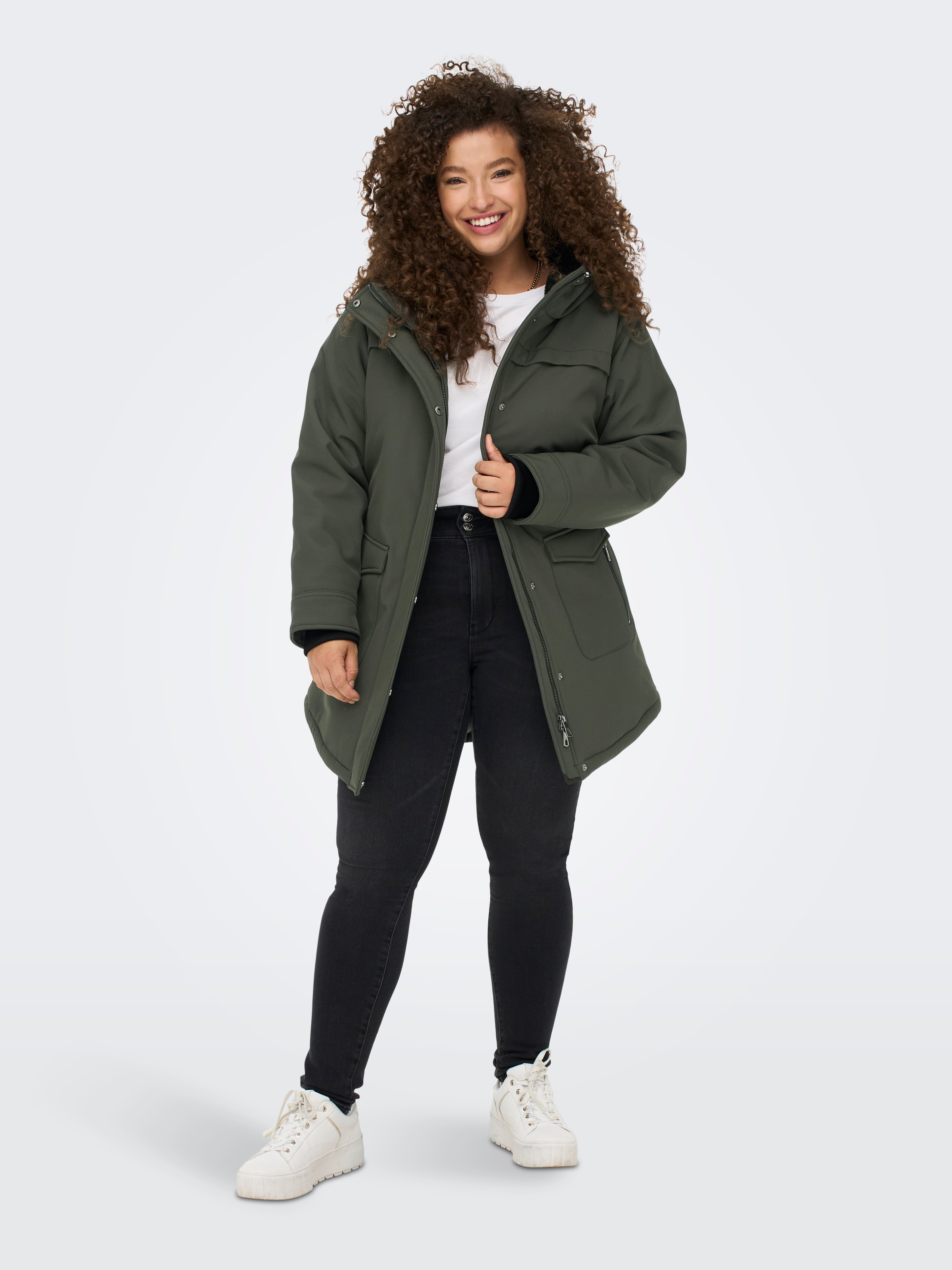 CARMAASTRICHT Langer Parka Peat