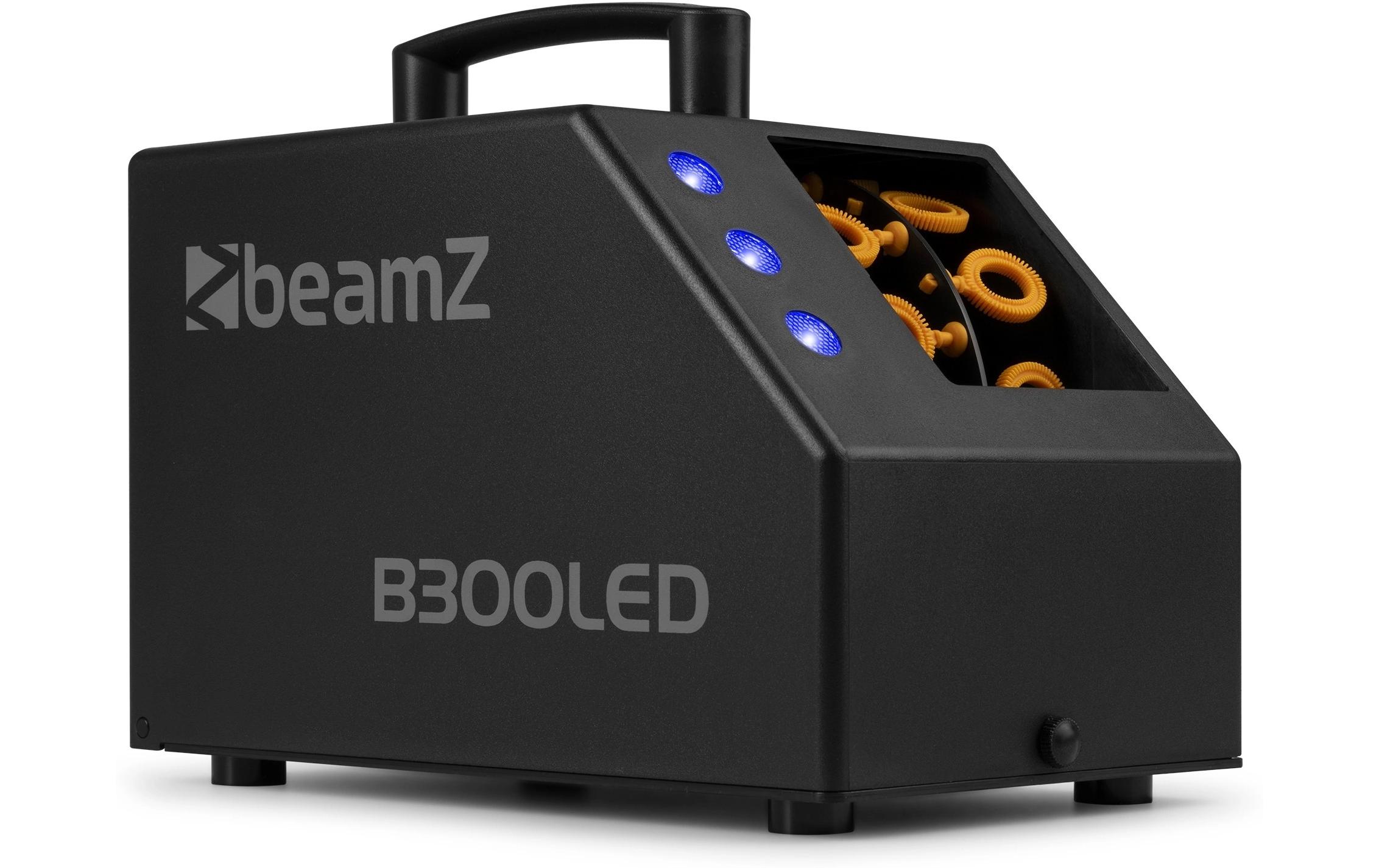 Seifenblasenmaschine B300 LEDSeifenblasenmaschine mit LED-Effekt und Fernbedienung