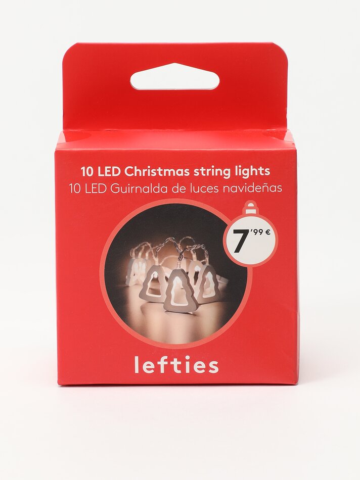 Guirlanda de Natal com 10 luzes LED - Vários modelos