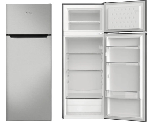 Amica DT 374 160 E koel-vriescombinatie, afmetingen (B x H x D): 54 x 144 x 55 cm, koelgedeelte: 170 l, vriesgedeelte: 41 l