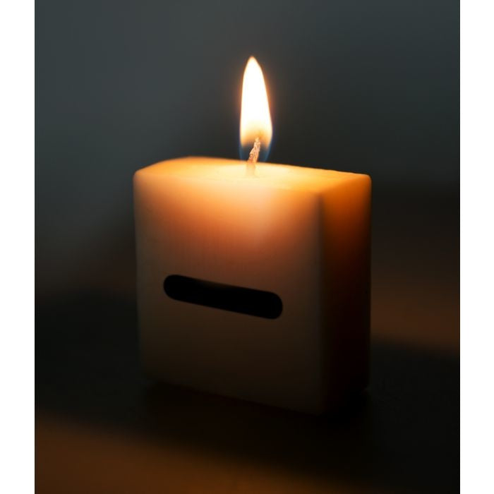 Letter Kaarsje - (Middenstreepje) 4cm