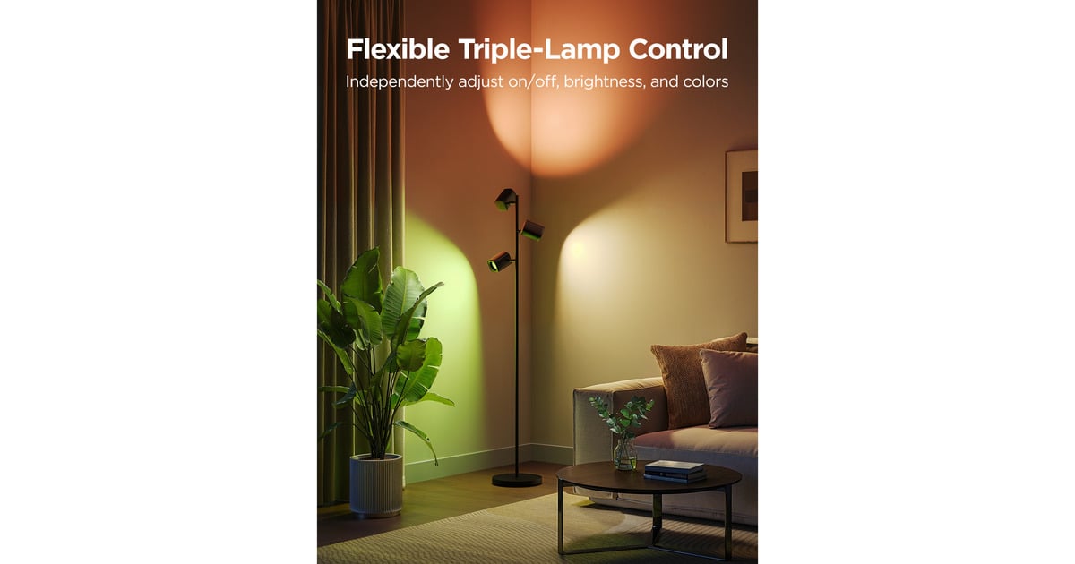 GoveeTree Floor Lamp  (Zwart, 2.4GHz wifi + Bluetooth)