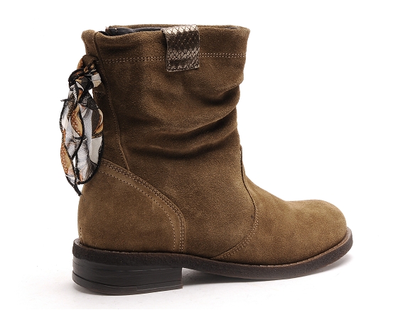 Goodstep boots bottine plates femme brunei 3507 marron