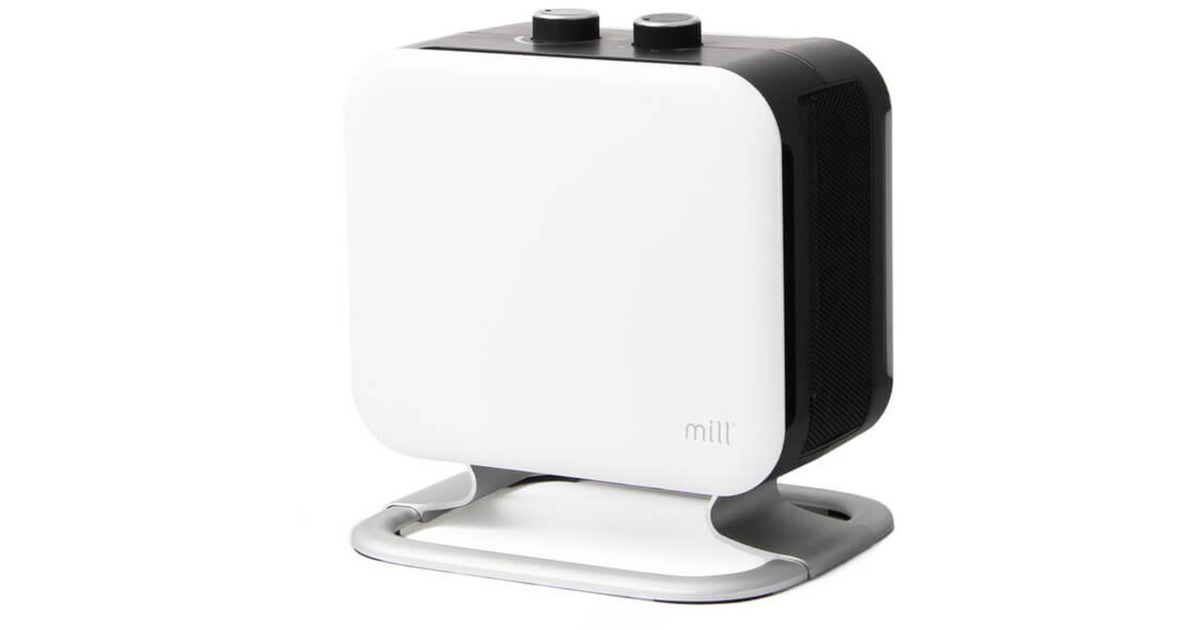 MillVentilatorkachel CUS1800MECWA  (Wit/zwart, 1800W)