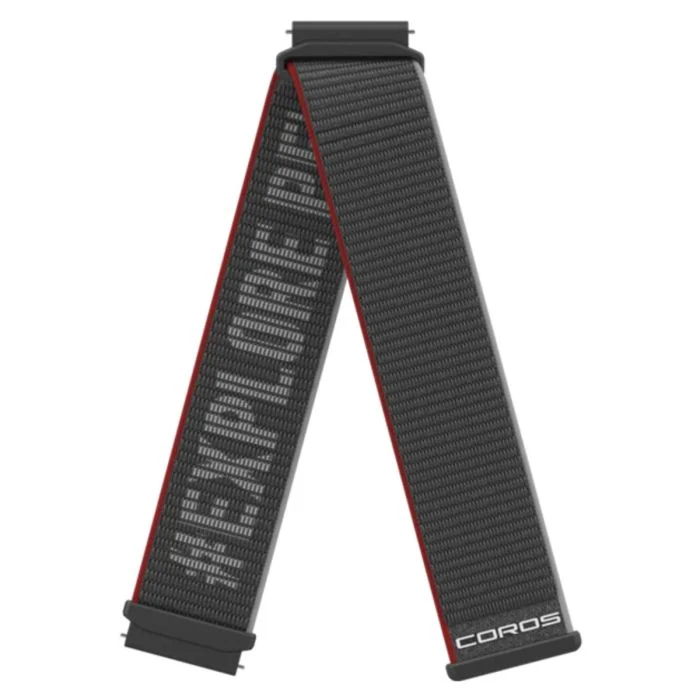 Coros Unisex Tilbehør til ure/armbånd Acc Apex 2 Pro & Pace 3 Band (Nylon) Sort