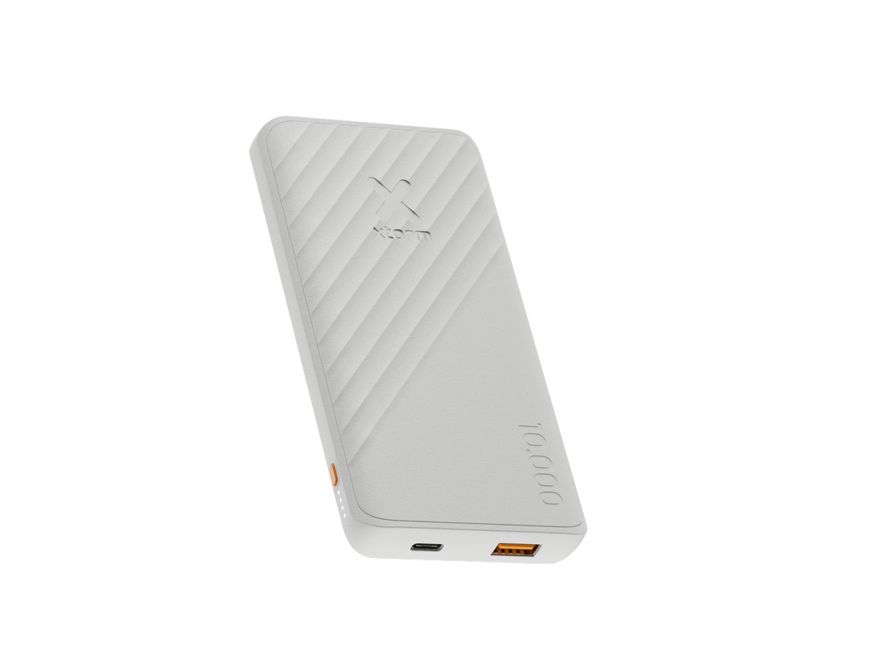 Xtorm - 15W FastCharge Go2 Powerbank 10.000 - Ash White
