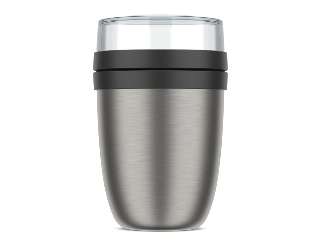 Mepal ellipse 500 ml isoleer lunchpot - nordic black