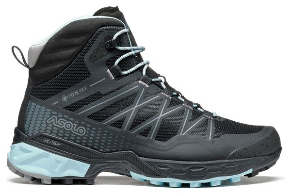 Chaussures de Randonnée Femme Asolo Tahoe Mid Gore-Tex Noir/Bleu