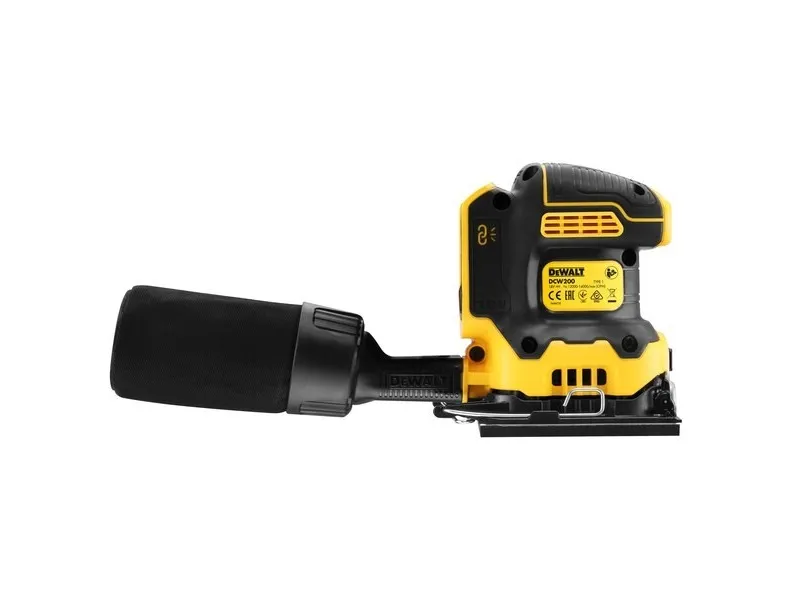 DeWALT DCW200NT-XJ - SOLO -, Rystepudser, Sort, Gul, Børstefri, 8000 OPM, 13500 OPM, 1,6 mm