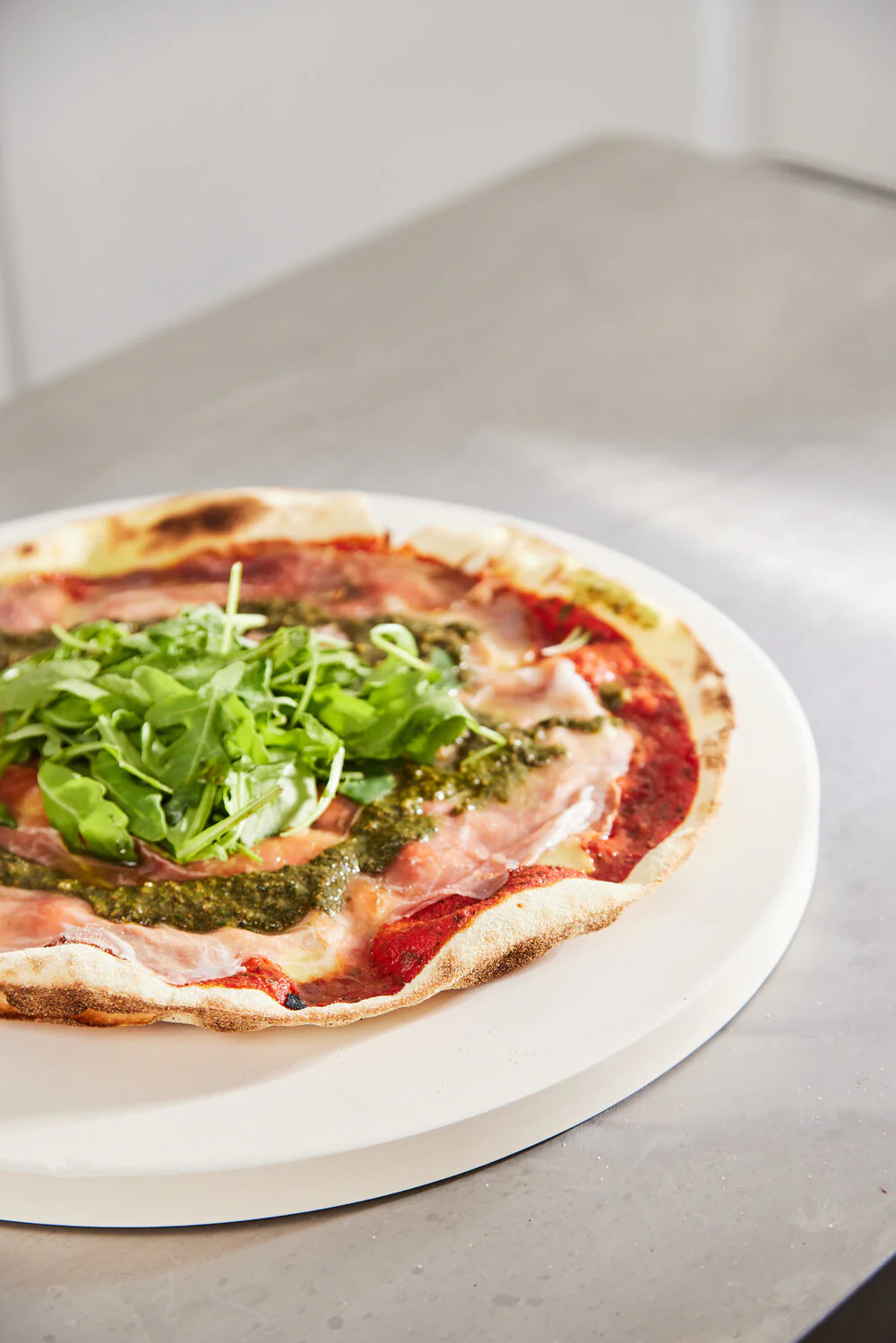 Gorms  Cordierit pizzasten - Ø: 38 x 2 cm.