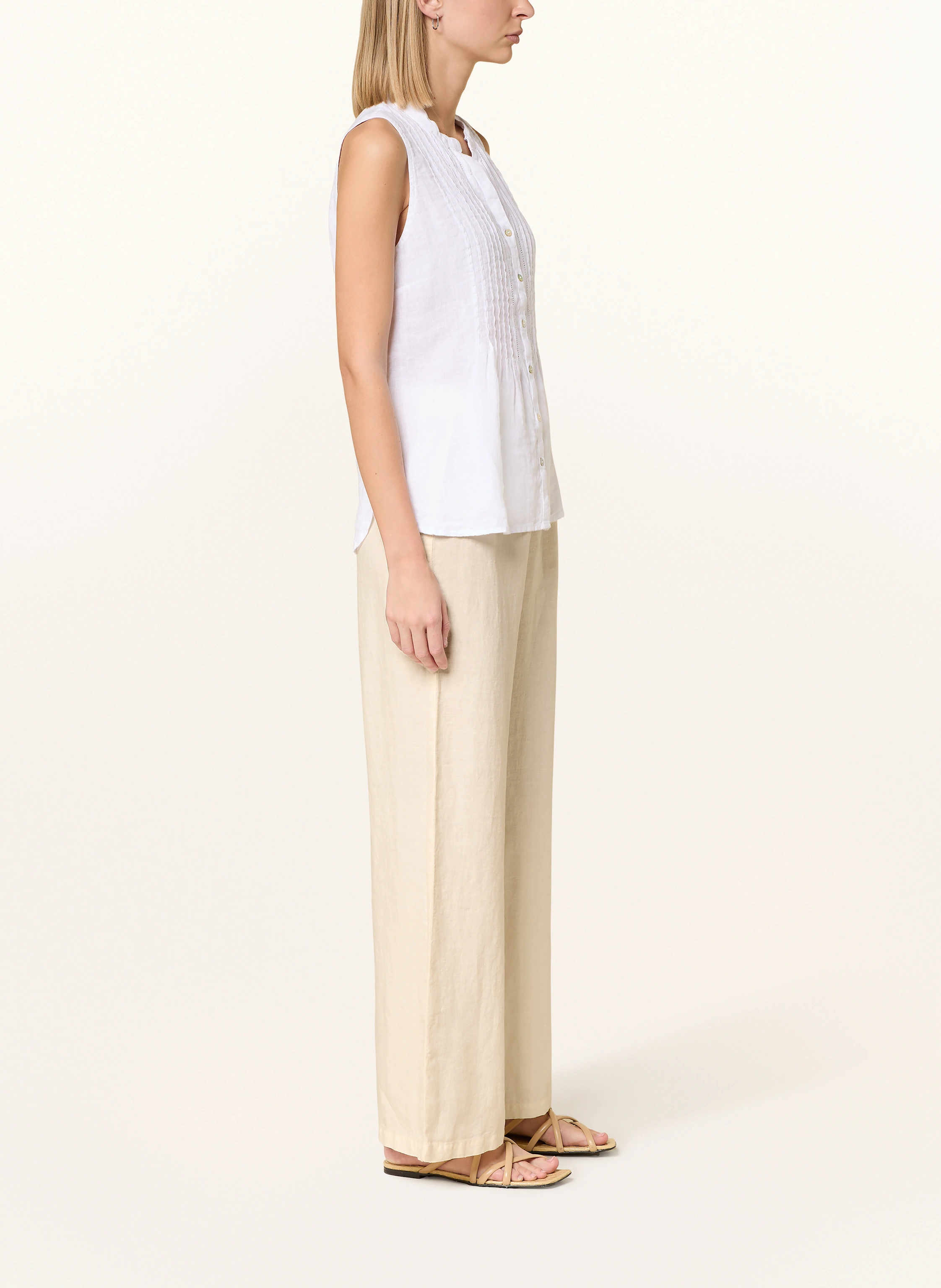 120%lino Marlenehose aus Leinen
