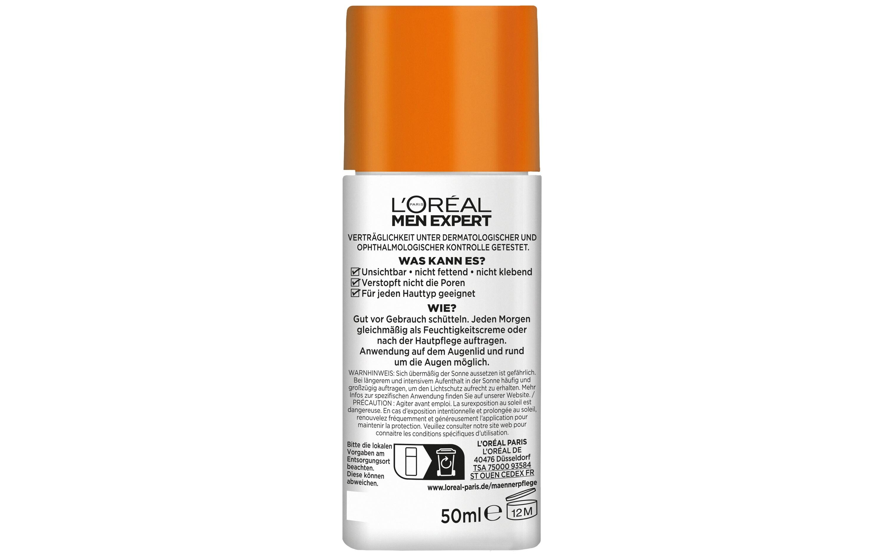 Gesichtsfluid Expert Hydra Energy LSF50 50 mlFluid versorgt die Haut intensiv mit Feuchtigkeit und bietet einen hohen Schutz vor UVA- und UVB-Strahlung