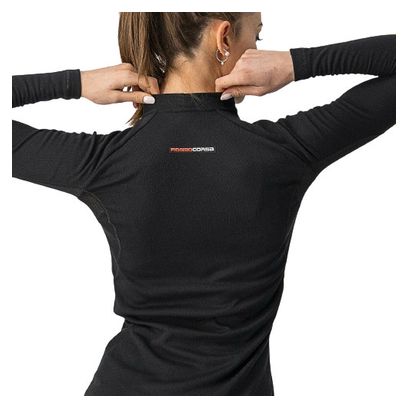 Maillot de Corps Manches Longues Femme Castelli Flanders 2 W Warm Noir