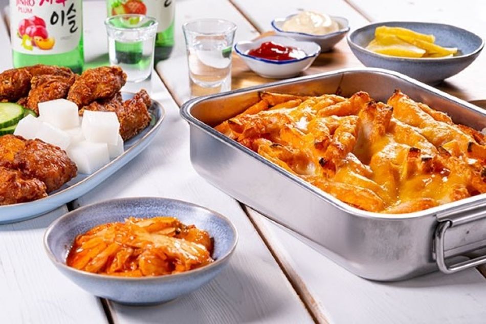 Koreaanse kapsalon met vega kip