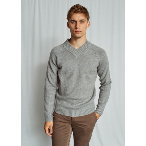Bruun & Stengade Douglas Striktrøje, Grey, M
