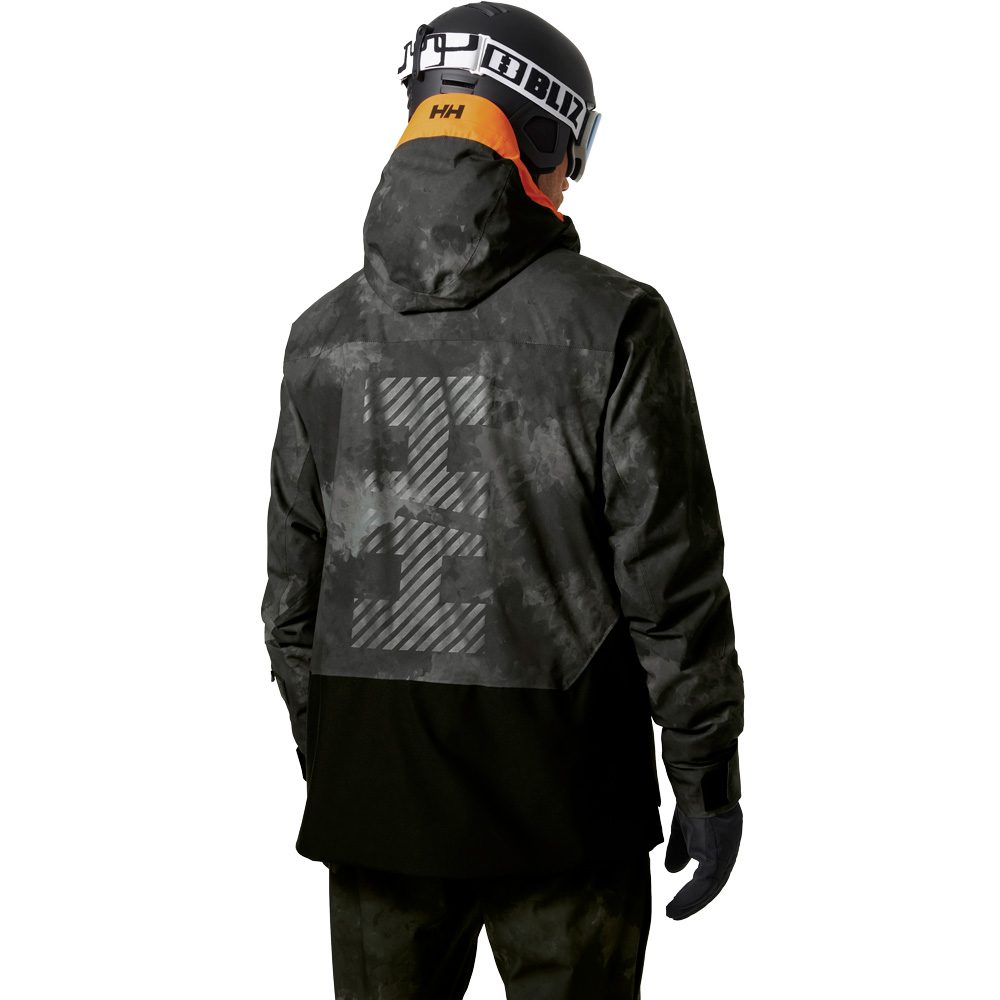 Helly Hansen Straightline Lifaloft 2.0 Skijacke Herren schwarz