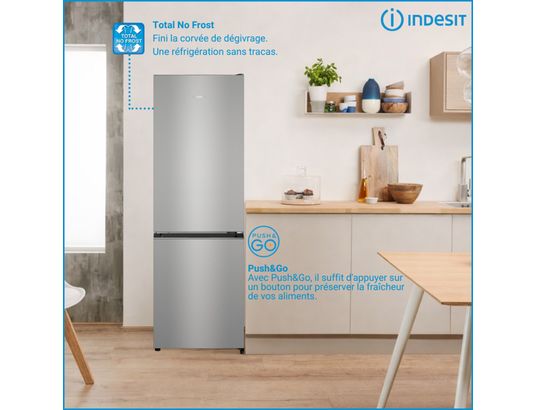 INDESIT - Réfrigérateur congélateur bas INK25322XB4E