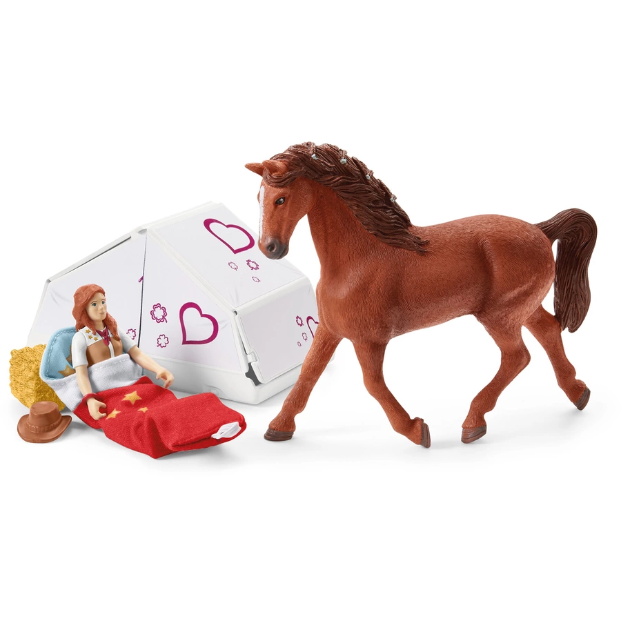schleich® Horse Club Abenteuer mit Auto und Pferdeanhänger 42535
