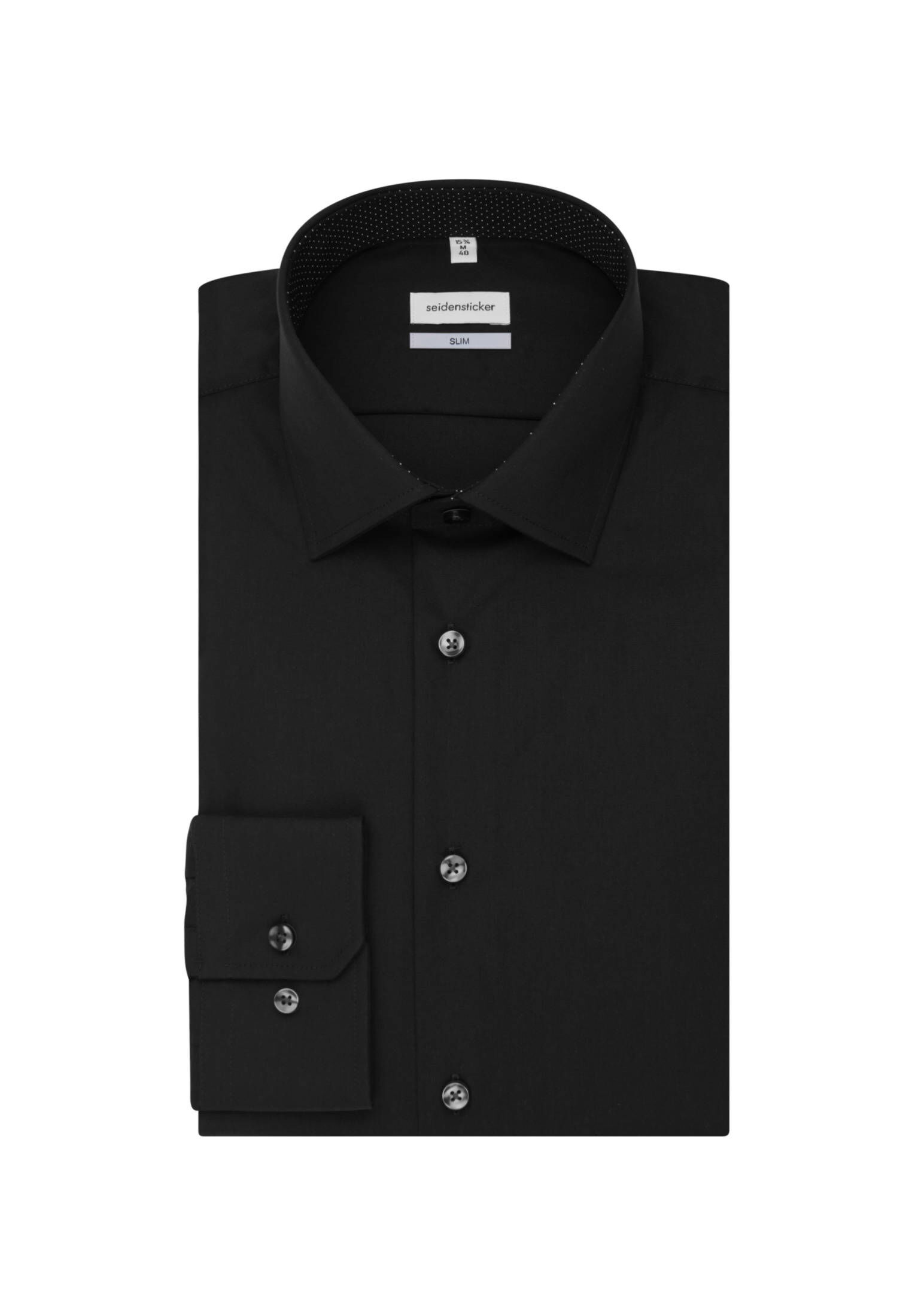 Seidensticker| Herren Hemd Slim Fit Langarm
