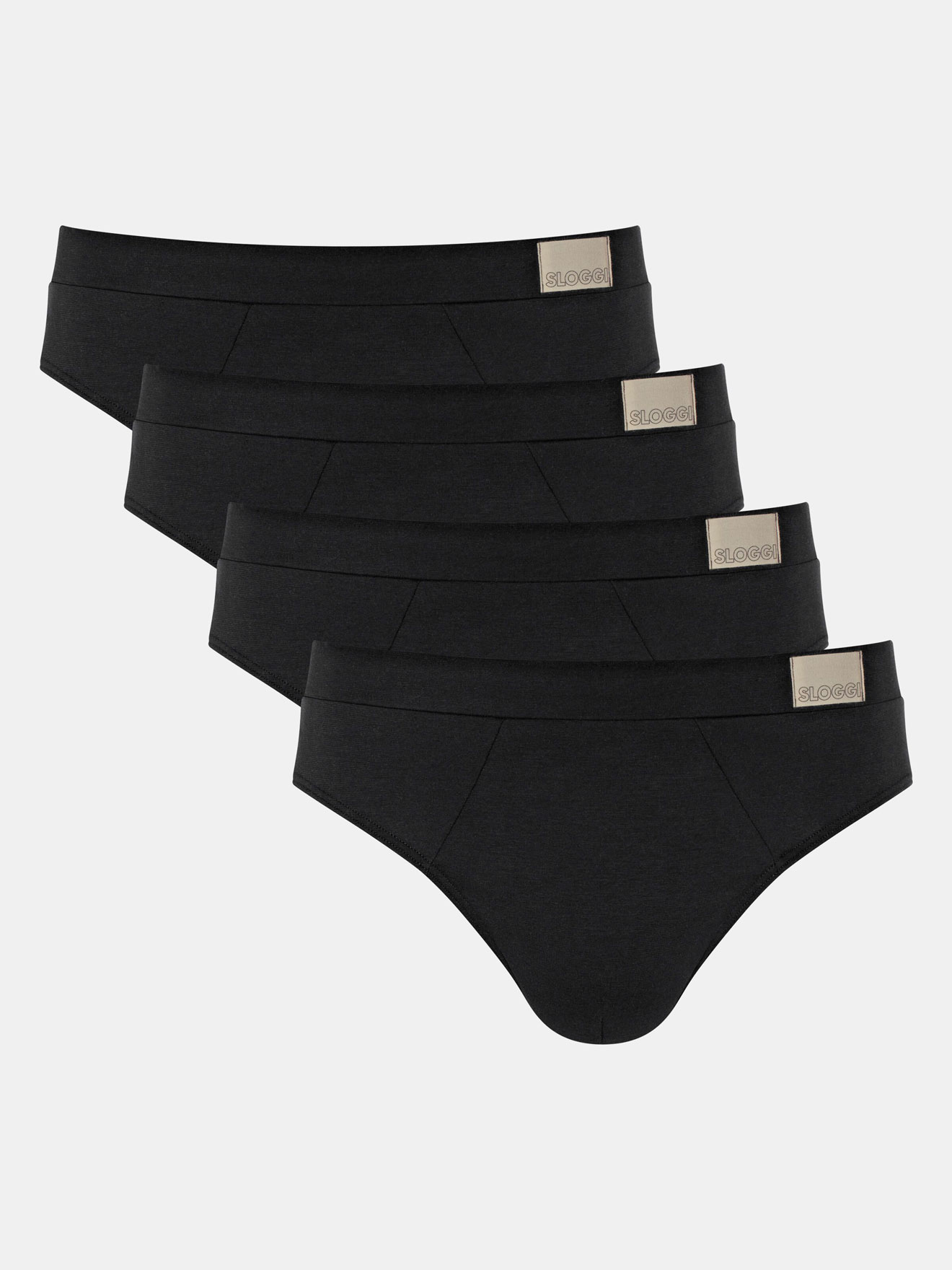 Lot de 4 slips GO Natural Brief