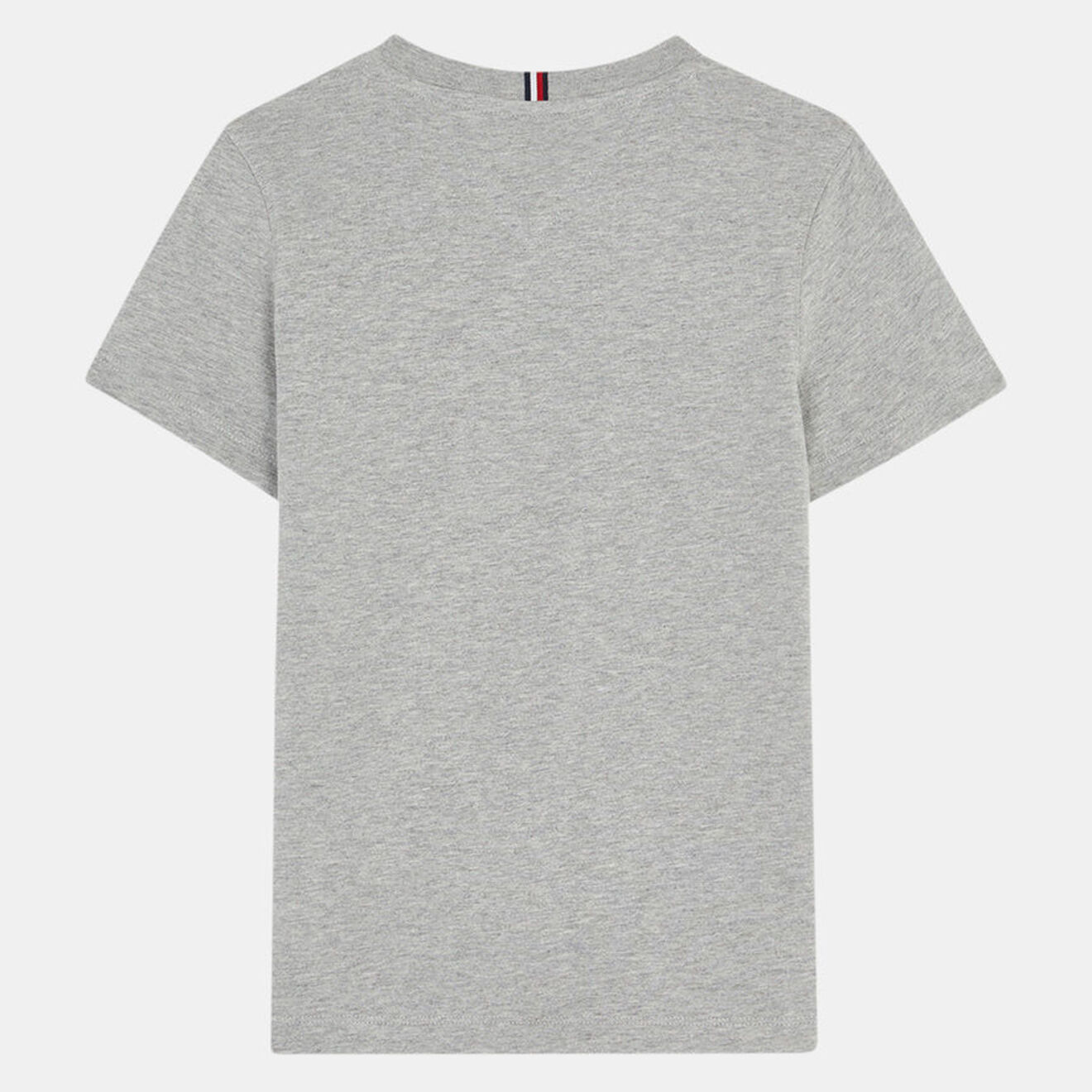 Tommy Hilfiger T-shirt en Coton Varsity à Logo universitaire chiné gris