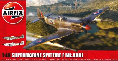 Airfix - Supermarine Spitfire Mk.Xviii Fly Byggesæt - 1:48 - A05140