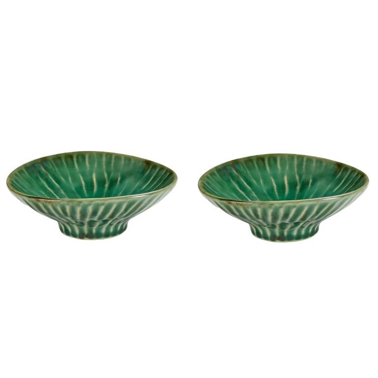 Serax Verde Lanza by Pascale Naessens kom Ø12 set van 2