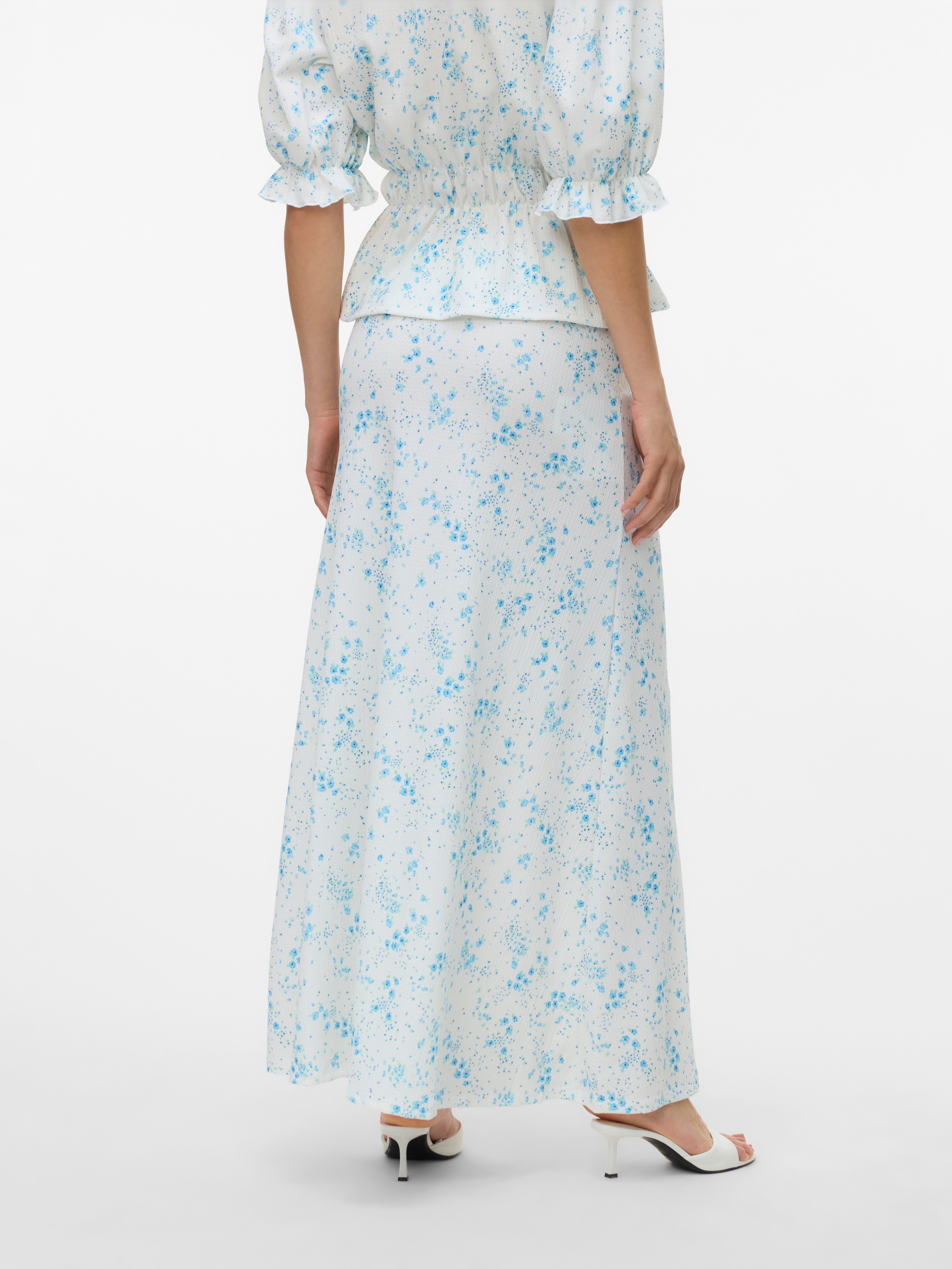VMSOMYA High waist Lange rok