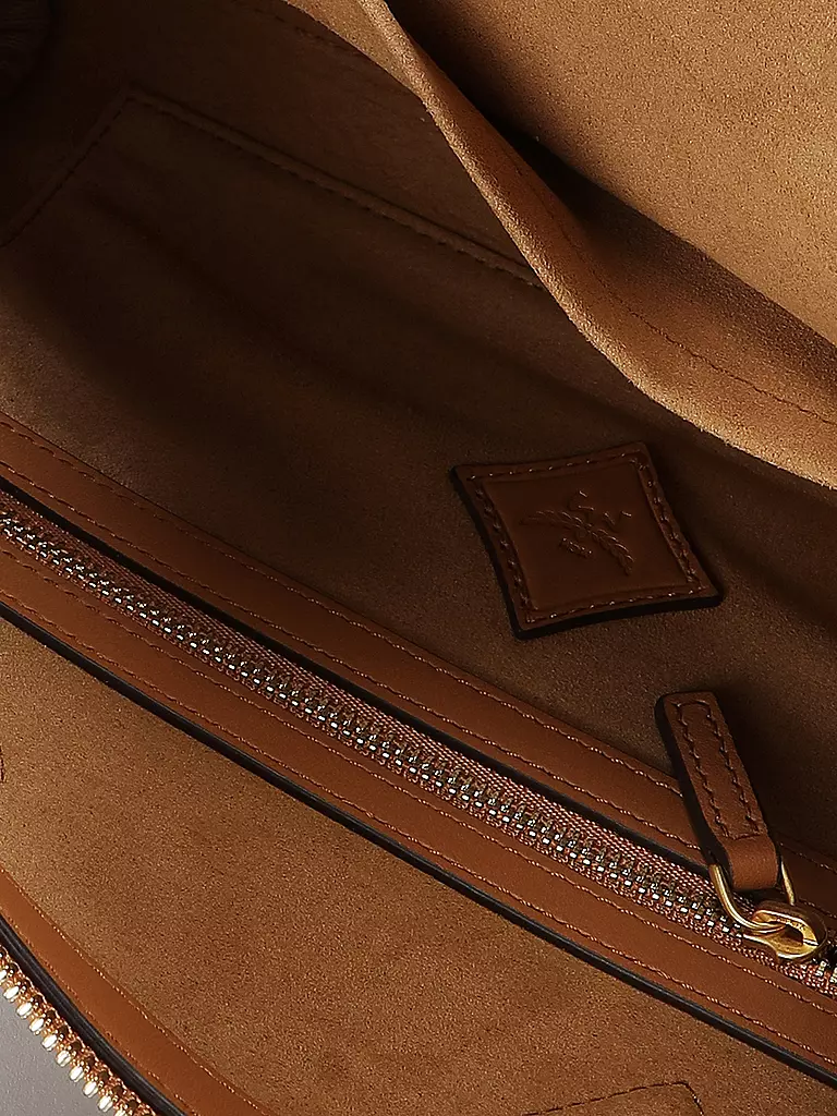 MCM Tasche - Henkeltasche ELLA VISETOS BOSTON Small braun
