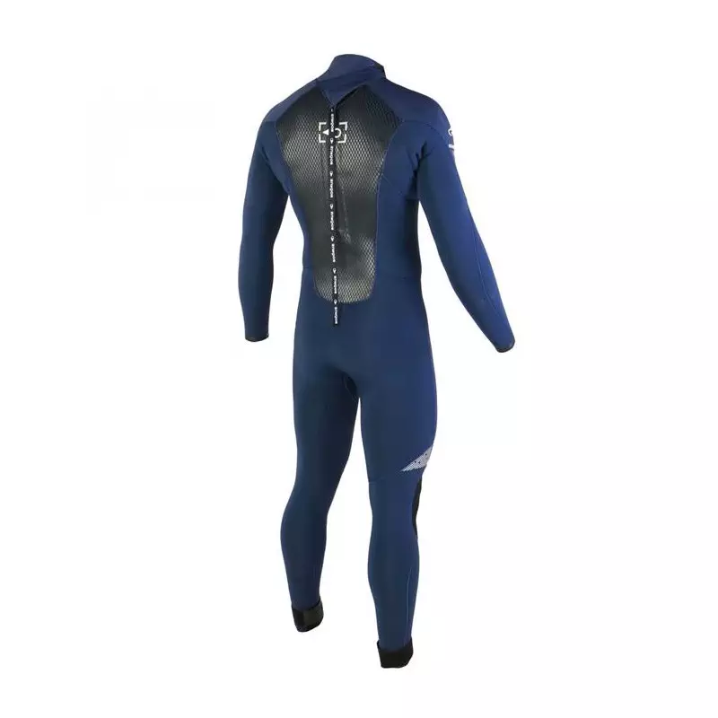 Combinaison intégrale SOORUZ Guru Wind Oysterprene 5/4mm Back Zip Navy