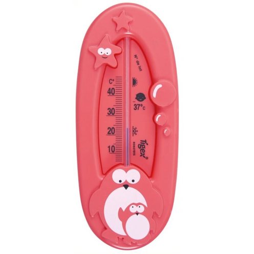 Thermomètre de bain Bleu/corail - TIGEX