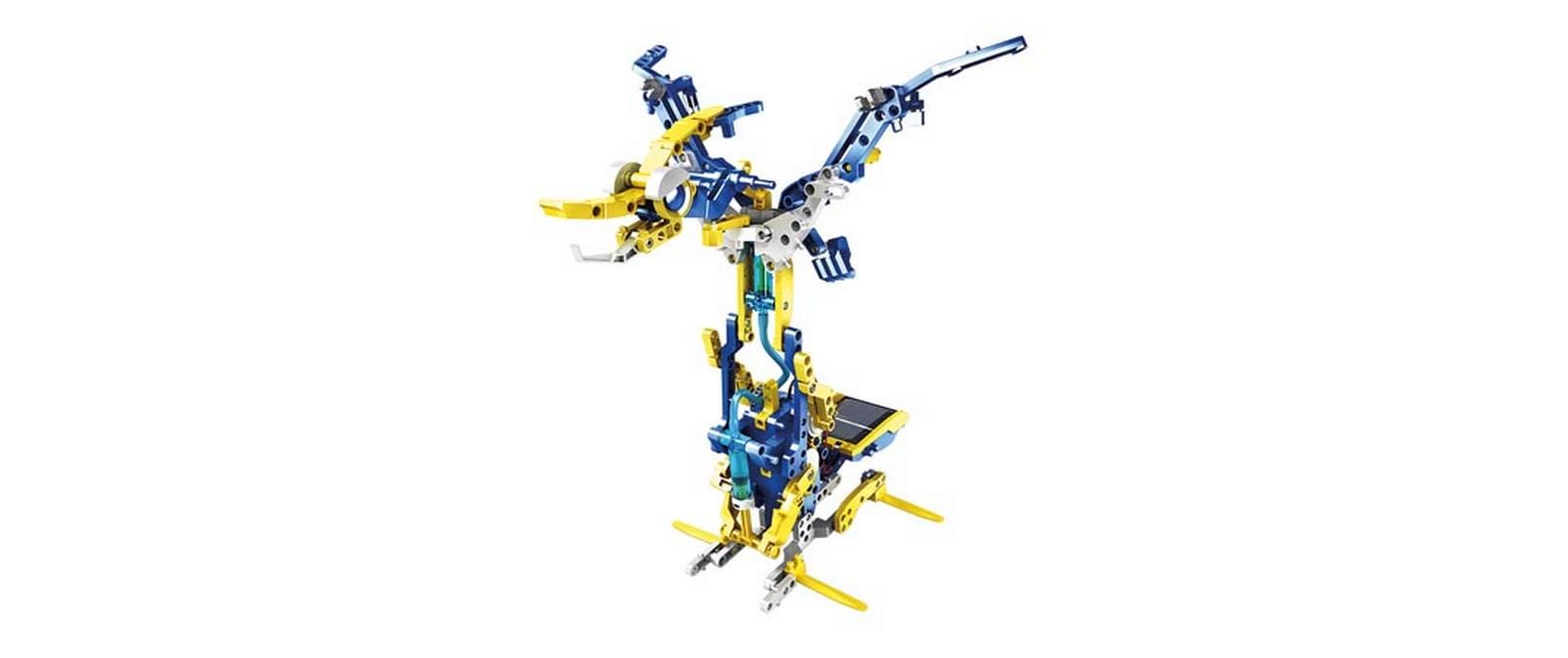 Roboter 12-in-1 Bausatz Solar und Hydraulik230-Teiliger 12-in-1 Roboter Bausatz