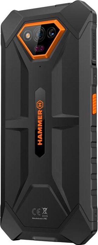 Hammer - Iron V - Smartphone - Zwart - 6GB RAM - 64GB Opslag