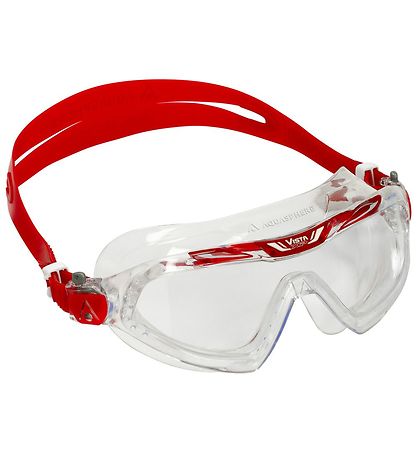 Aqua Sphere Dykkermaske - Vista XP Adult - Transparent/R?d