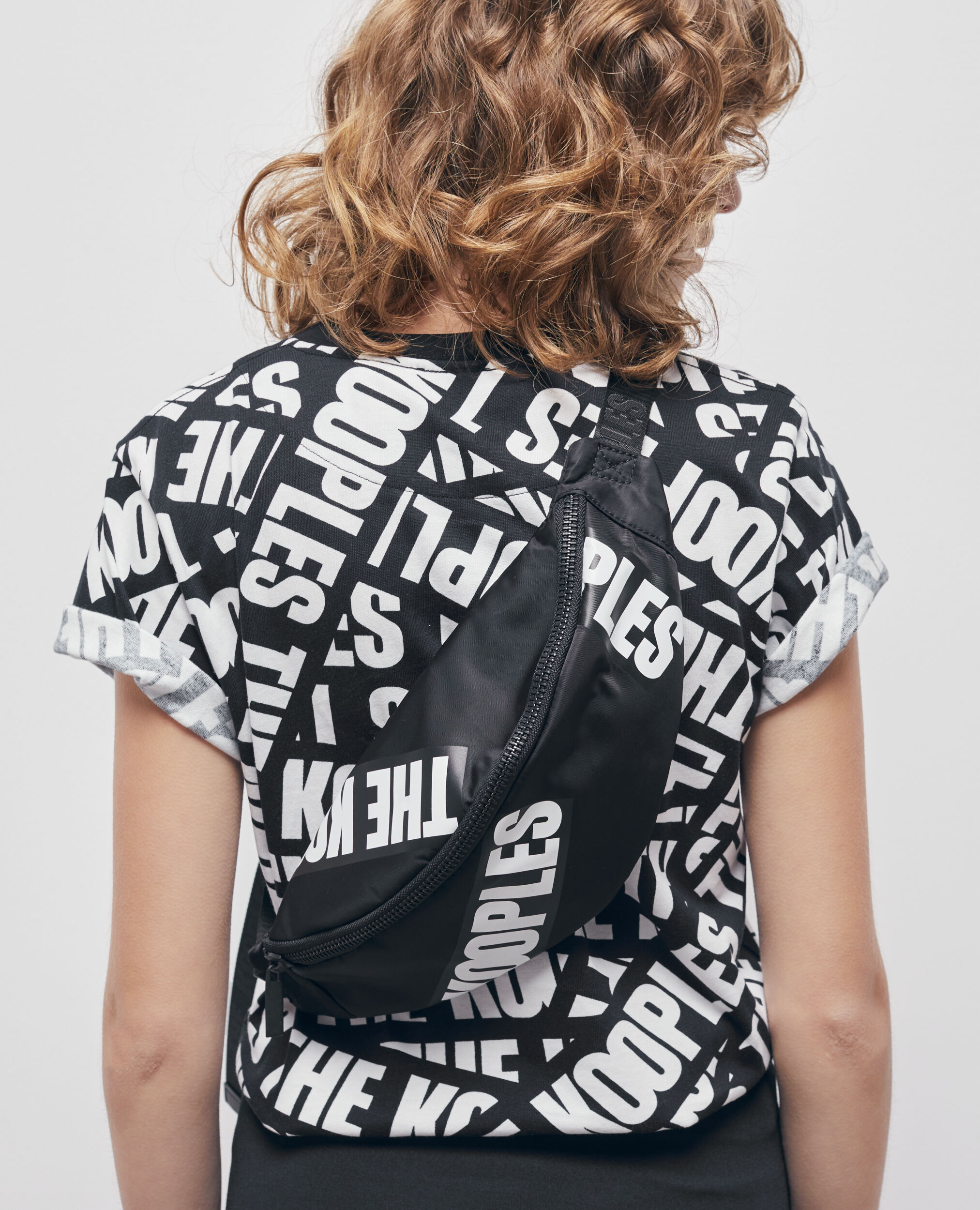 Sac banane noir Tape logo