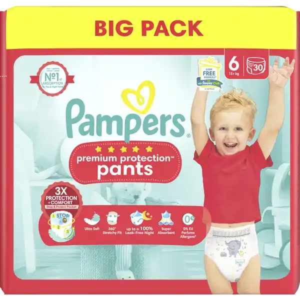 Premium protection pants Gr. 6 (15+kg) Big Pack