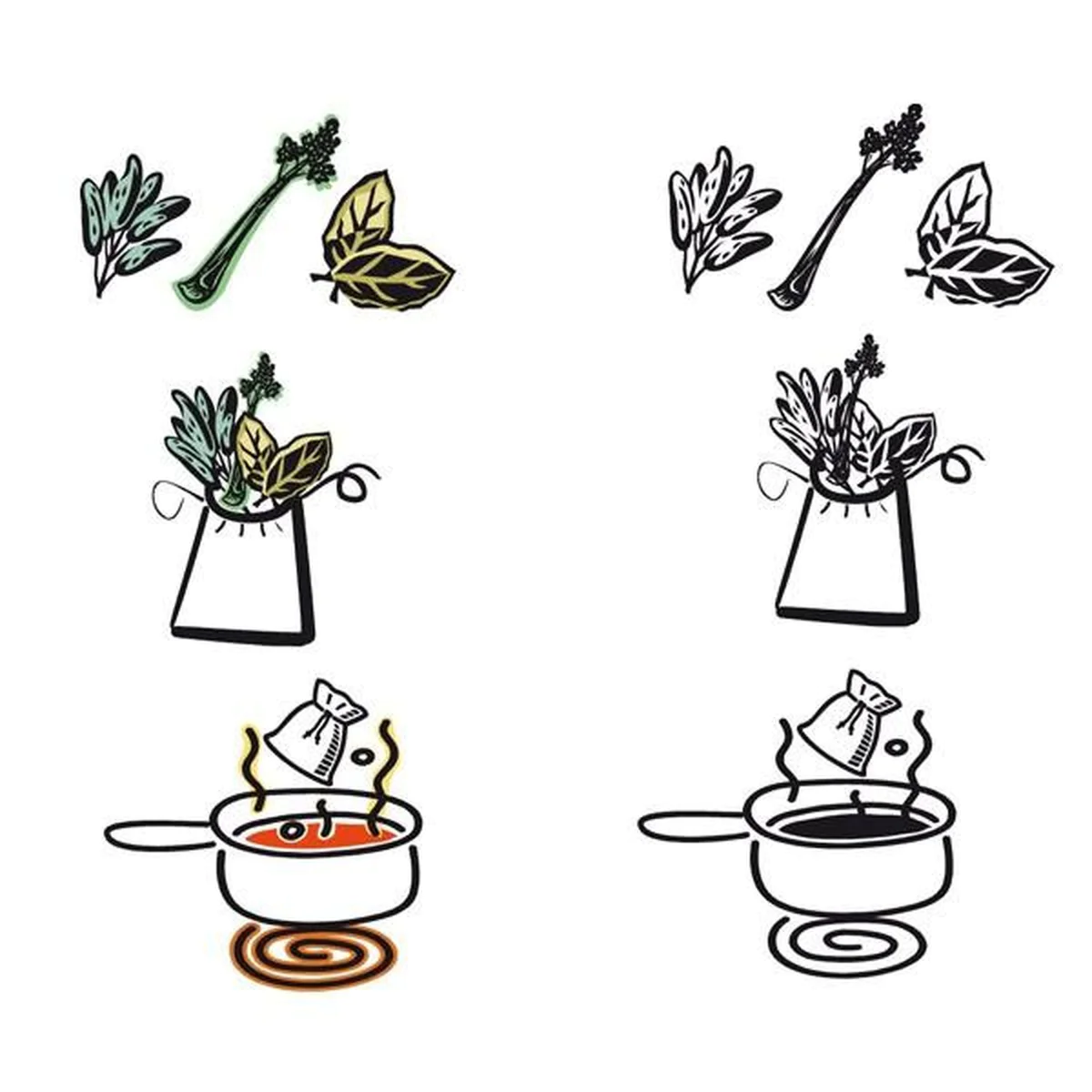 2 sachets à infuser bouquet garni Chevalier diffusion