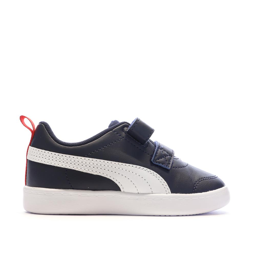 Puma Baskets Marine Garçon Puma Courtflex V2